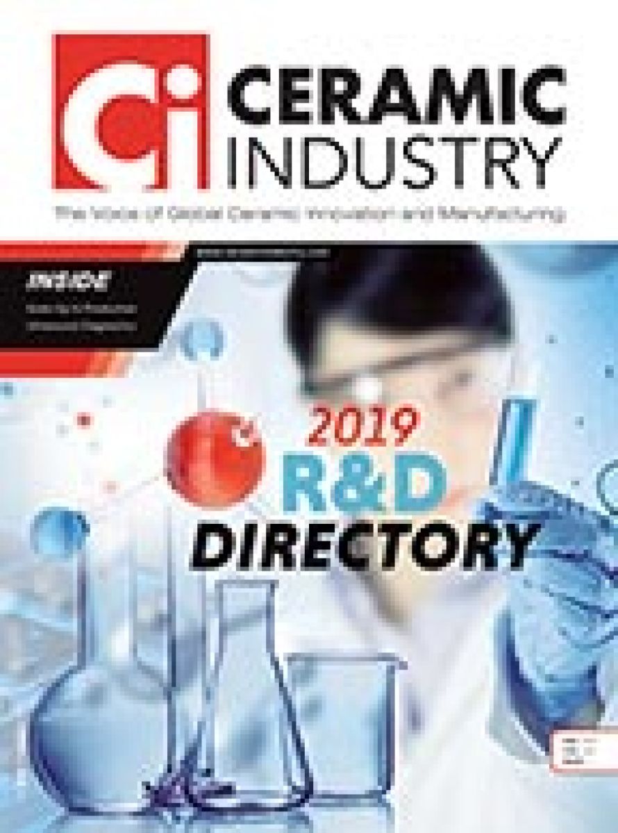 Titelseite der Publikation &bdquo;Non-Contact Ultrasound Diagnostics for the Ceramic Industry&ldquo; &ndash; zeigt die Optisches-Mikrofon-/Laser-Ultraschall-Technologie von XARION