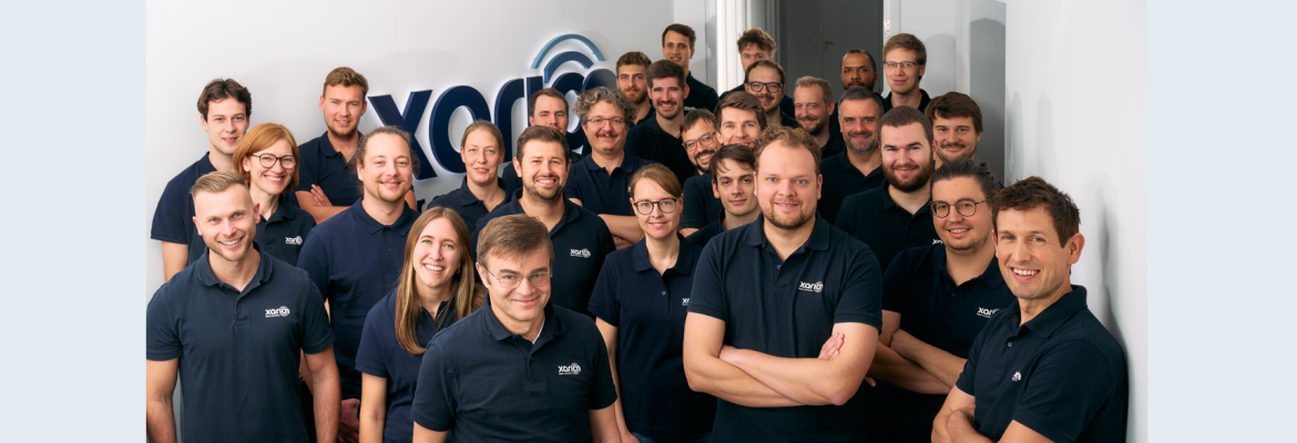 Group photo of the entire XARION team