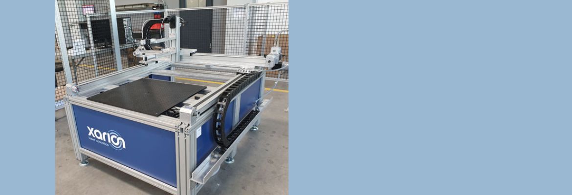 XARION-Pr&uuml;fsystem in einer Transportkiste, bereit zur Auslieferung an Airbus Helicopters