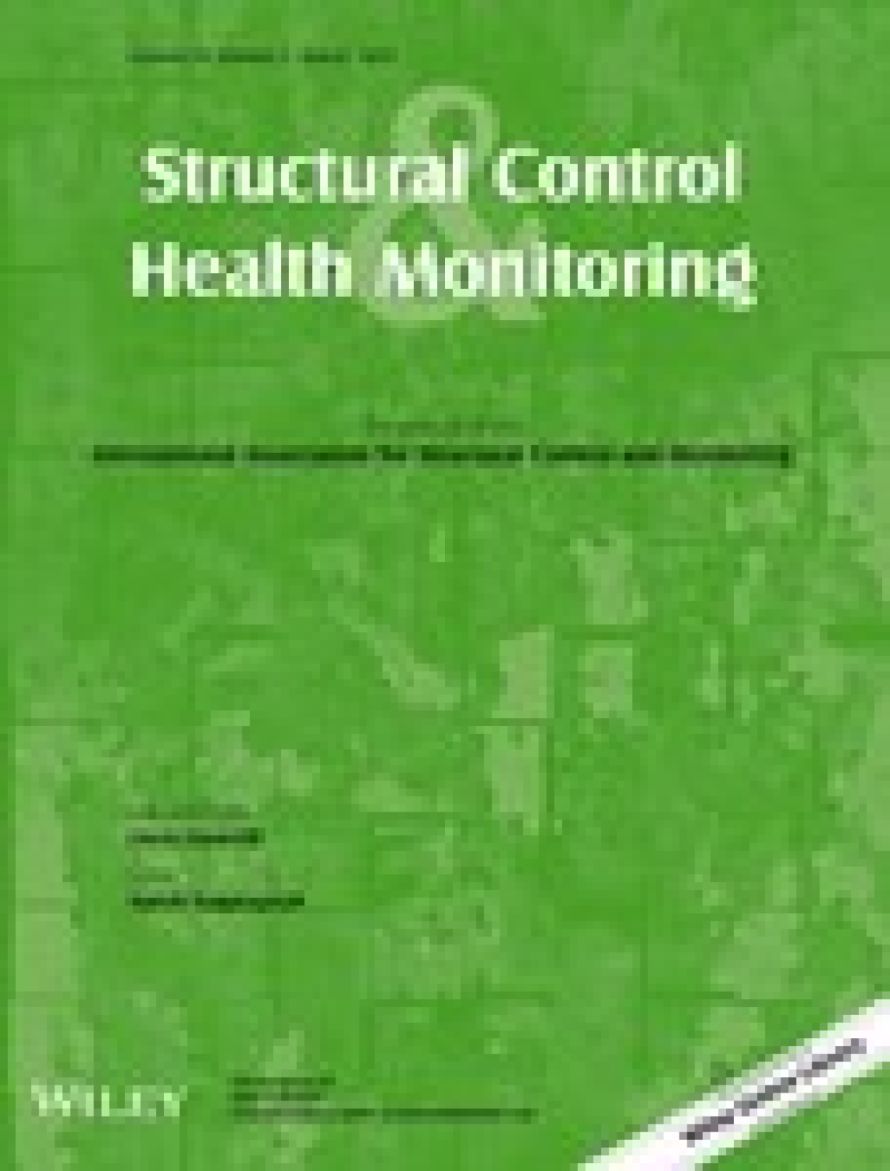 Titelseite der Publikation im Journal Structural Health Monitoring &bdquo;Online cracking detection by means of optical techniques in laser-cladding process&ldquo; &ndash; zeigt die Optisches-Mikrofon-/Laser-Ultraschall-Technologie von XARION