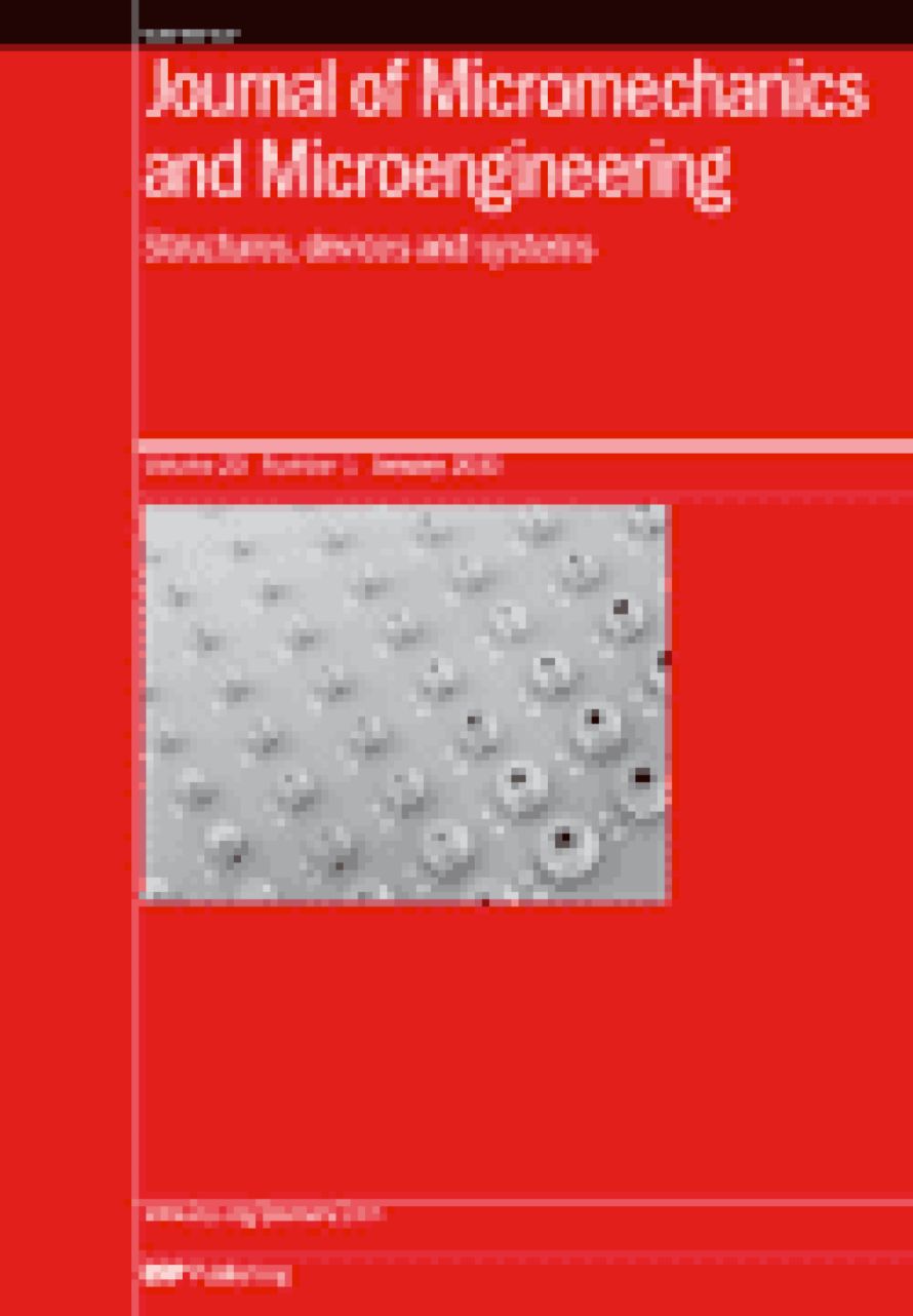 Cover page of the publication "Characterization of polymer-based piezoelectric micromachined ultrasound transducers for short-range gesture recognition applications", illustrating XARION's optical microphone / laser-excited ultrasound technology